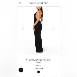 NEW NAKED WARDROBE DRESS